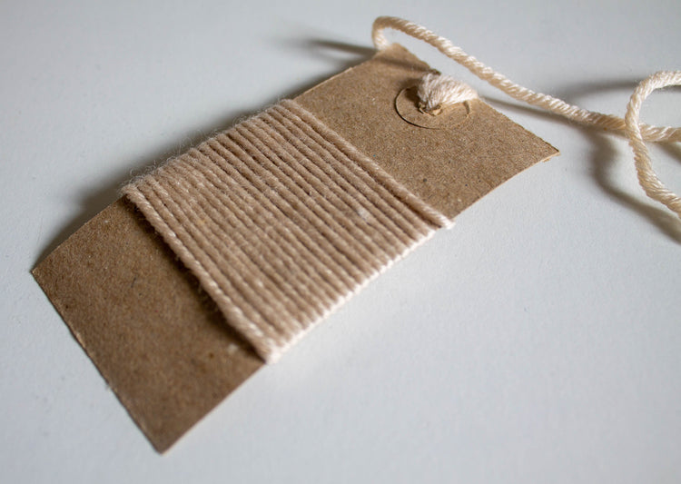 Cable Stitch Hot Water Bottle in Oatmeal